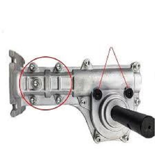 Đầu xới cỏ,xới đất lắp cho máy cắt cỏ - trục 28, xếp răng thẳng