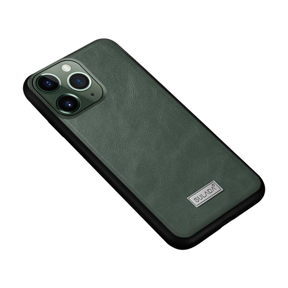 Ốp Lưng Da cổ điển SULADA cho iPhone 11, 11 Pro , 11 Pro Max, 12 , 12 Pro, 12 Pro Max , 12 mini 5.4