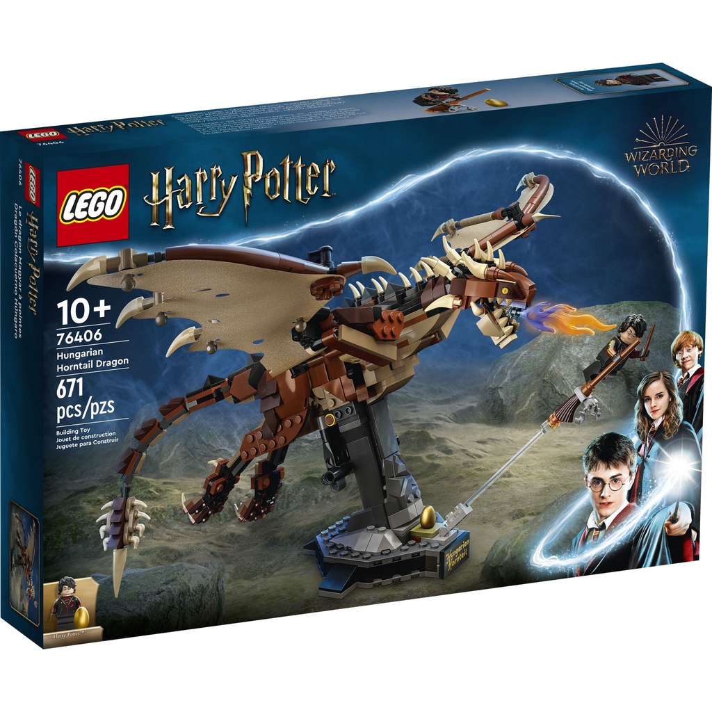 76406 LEGO Harry Potter Hungarian Horntail Dragon - Rồng đuôi gai Hungary