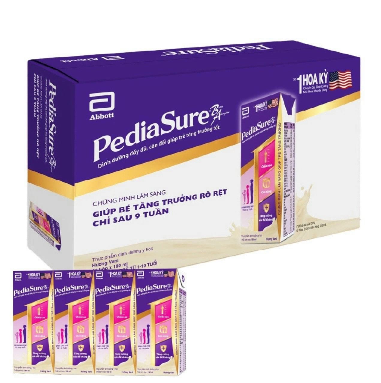 Thùng sữa Pediasure 110ml