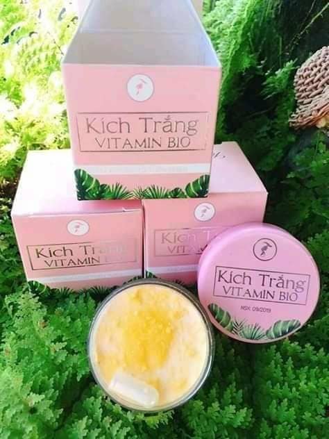 [HCM]KEM KÍCH TRẮNG VITAMIN BIO - TRẮNG SÁNG MỊN DA