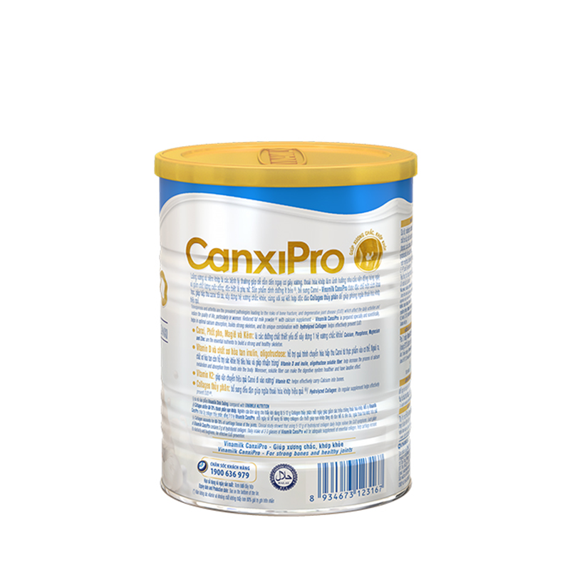 Sữa Bột Vinamilk Canxi Pro Hộp 900g