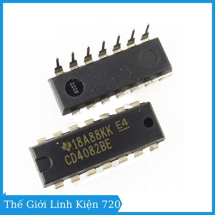 CD4082 DIP14 - IC cổng AND 4 đầu vào kép
