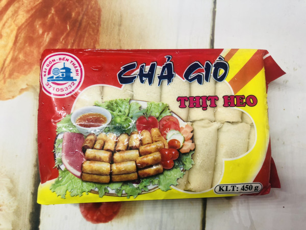 Chả giò thịt heo gói Việt Nam gói 450g