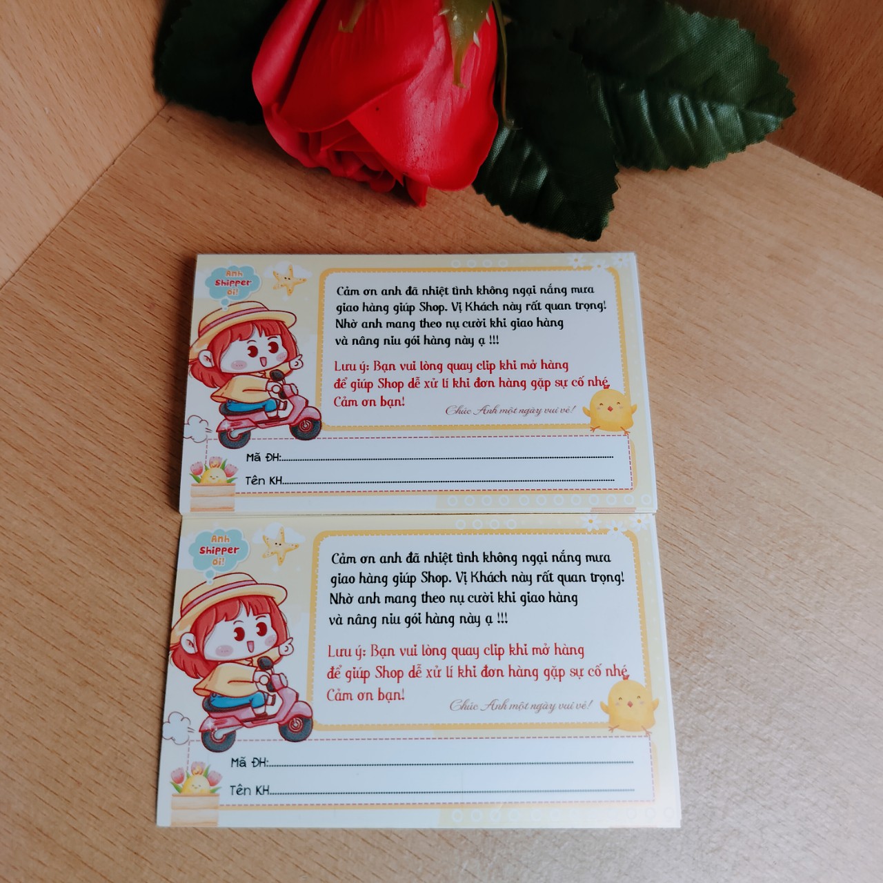 combo 100 Tem dán cảm ơn shipper, NHÃN CÁM ƠN SHIPPER-MẪU 9