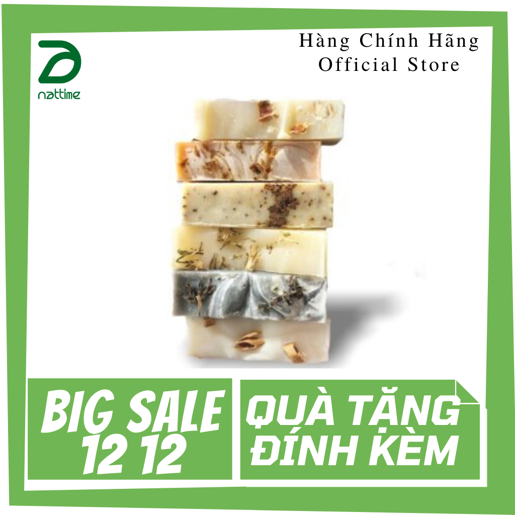 Xà Phòng Thiên Nhiên Thảo Mộc (Nhiều Mùi Hương)