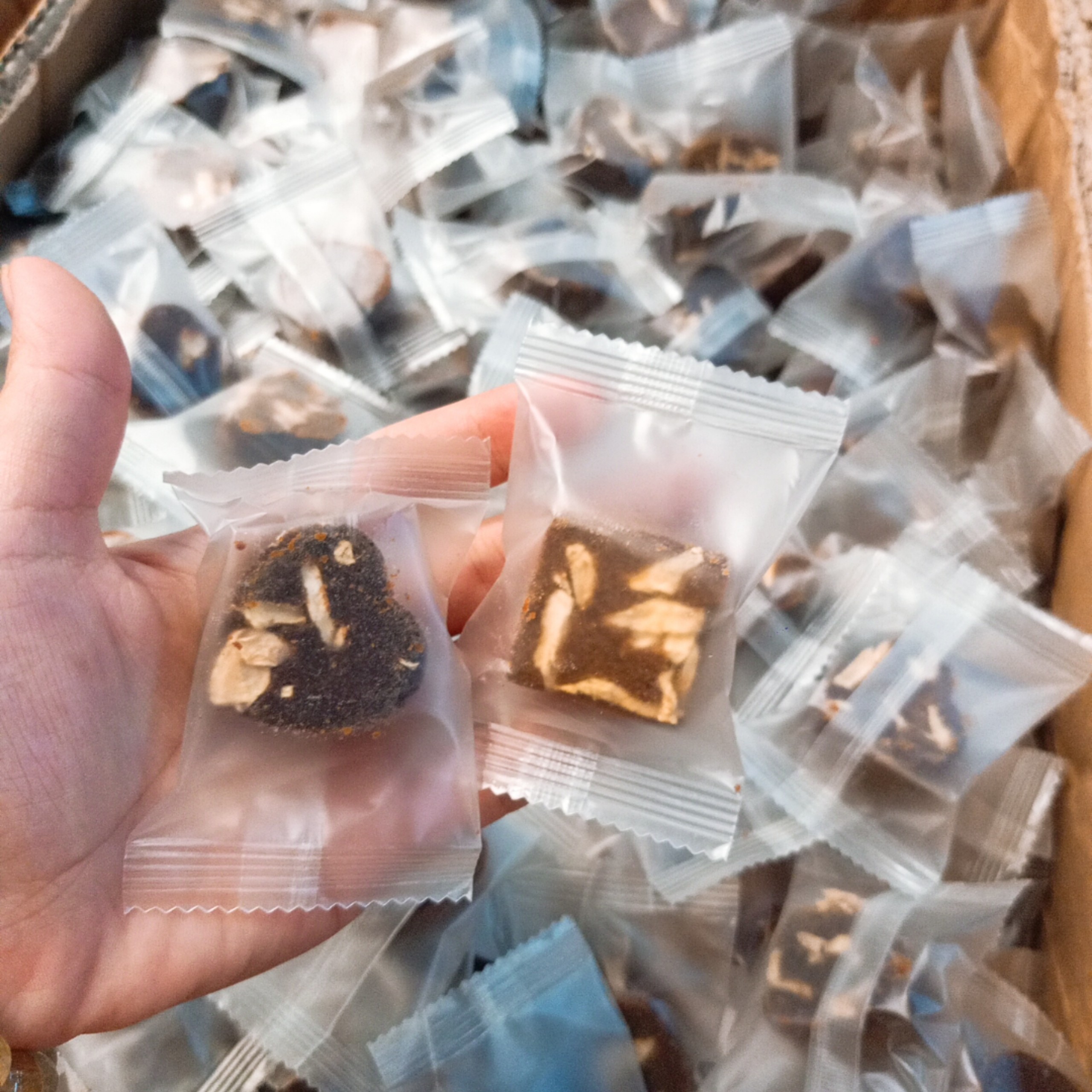 💥 (500G) TRÀ GỪNG ĐƯỜNG NÂU CỔ TRUYỀN