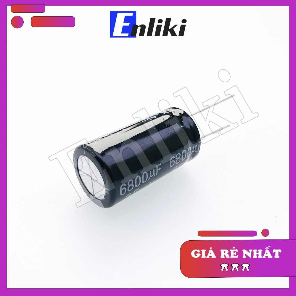 Tụ 6800uF 25V kích thước 18x30mm