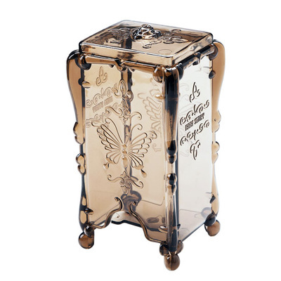 Hộp đựng bông tẩy trang vintage chống bụi có nắp TI DO