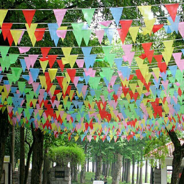 Cờ đuôi nheo dây 10m loại to