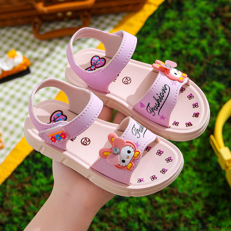 Giày Sandal Mềm Hình Thỏ Cực Xinh Cho Bé