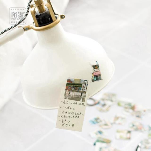 Set 45 sticker dán trang trí họa tiết xinh xắn E89