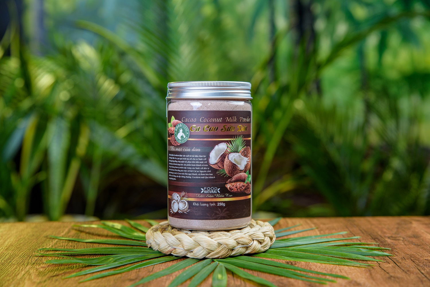Bột Cacao Sữa Dừa Cocofarm