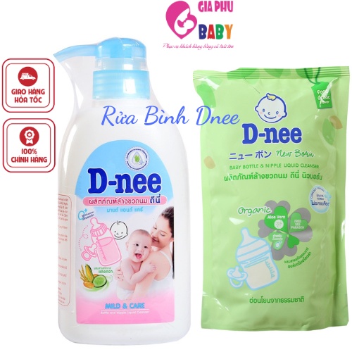 Nước rửa bình sữa dnee