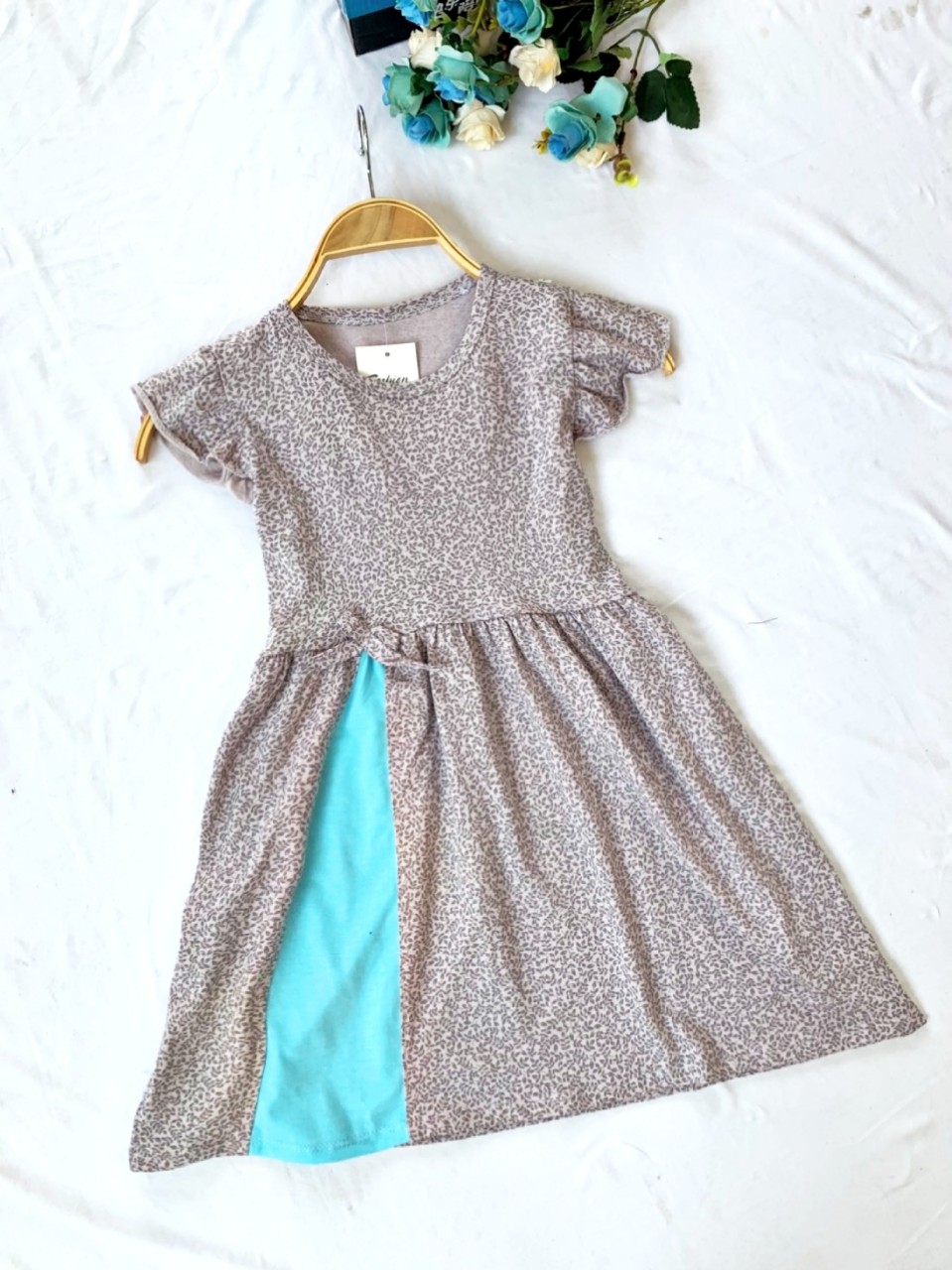 [Ảnh thật] đầm cotton mềm mại cho bé gái 20-35kg