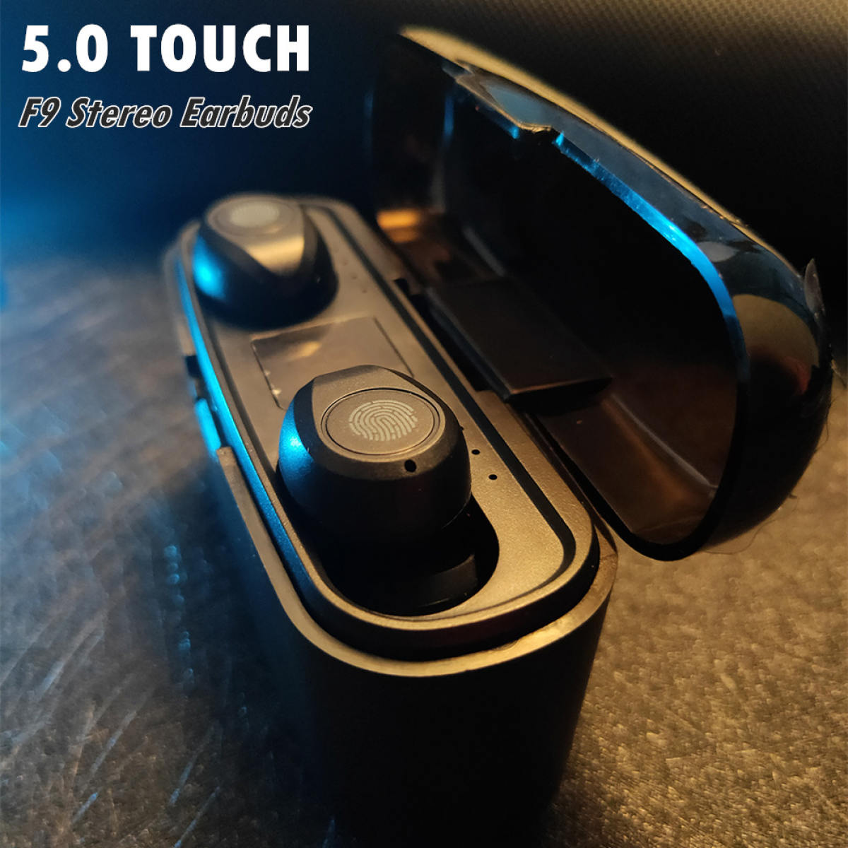I Nghe Không Dây Bluetooth 5.0 F9 TWS Tai Nghe Không Dây Bluetooth Màn Hình Hiển Thị LED Với 2000 MAh Tai Nghe Có Micro