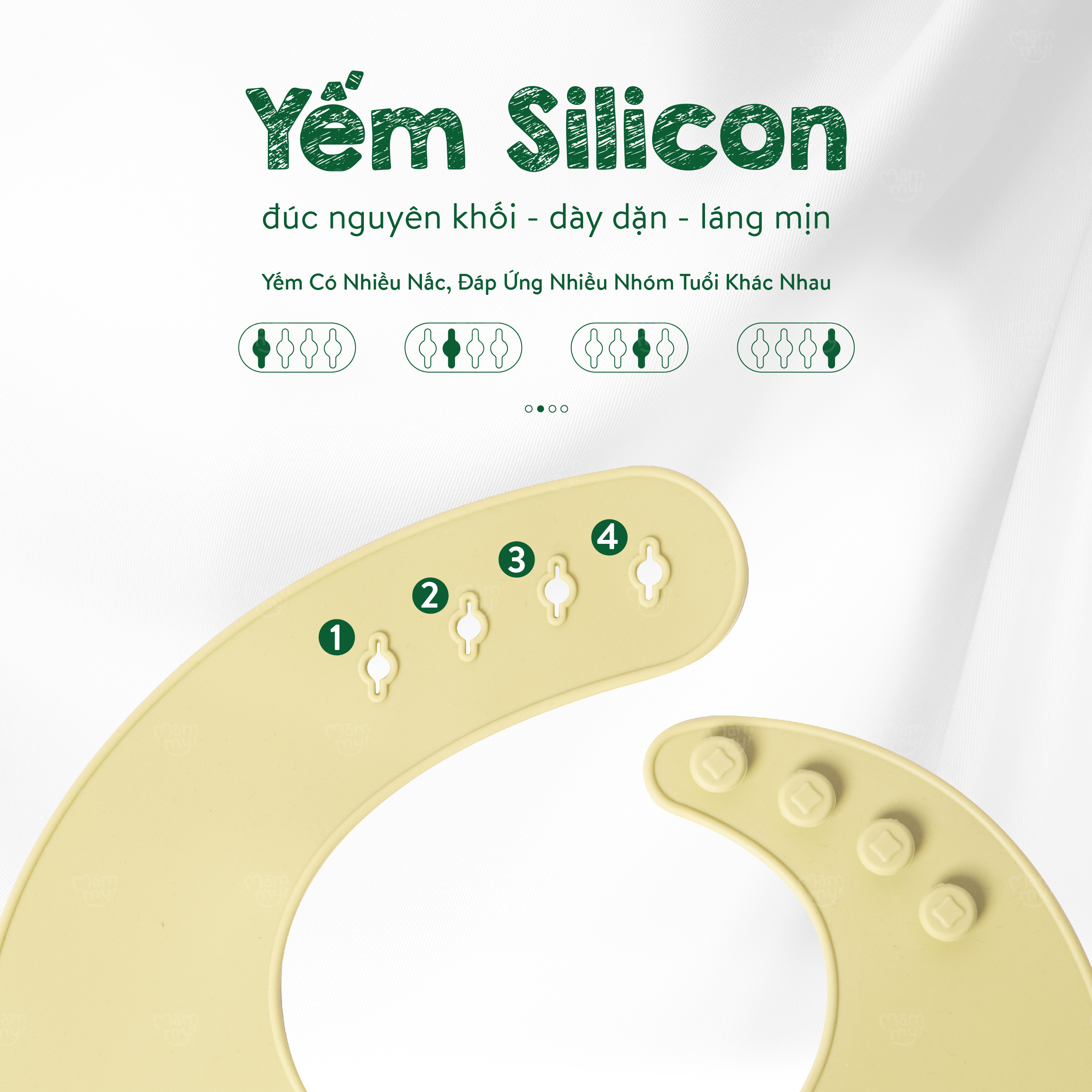 Bộ dụng cụ ăn dặm cho bé Mămmy Baby Feeding Set
