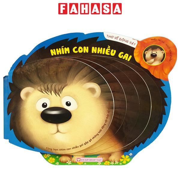Fahasa - thơ về động vật - nhím con nhiều gai