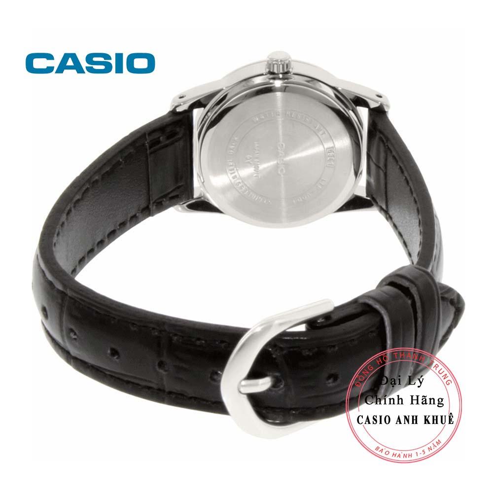 Đồng hồ nữ Casio LTP-V001L-1BUDF dây da