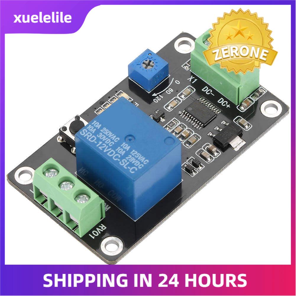 Delay timer relay self-locking delay on off time switch super 555 timer dc 5v/12v/24v