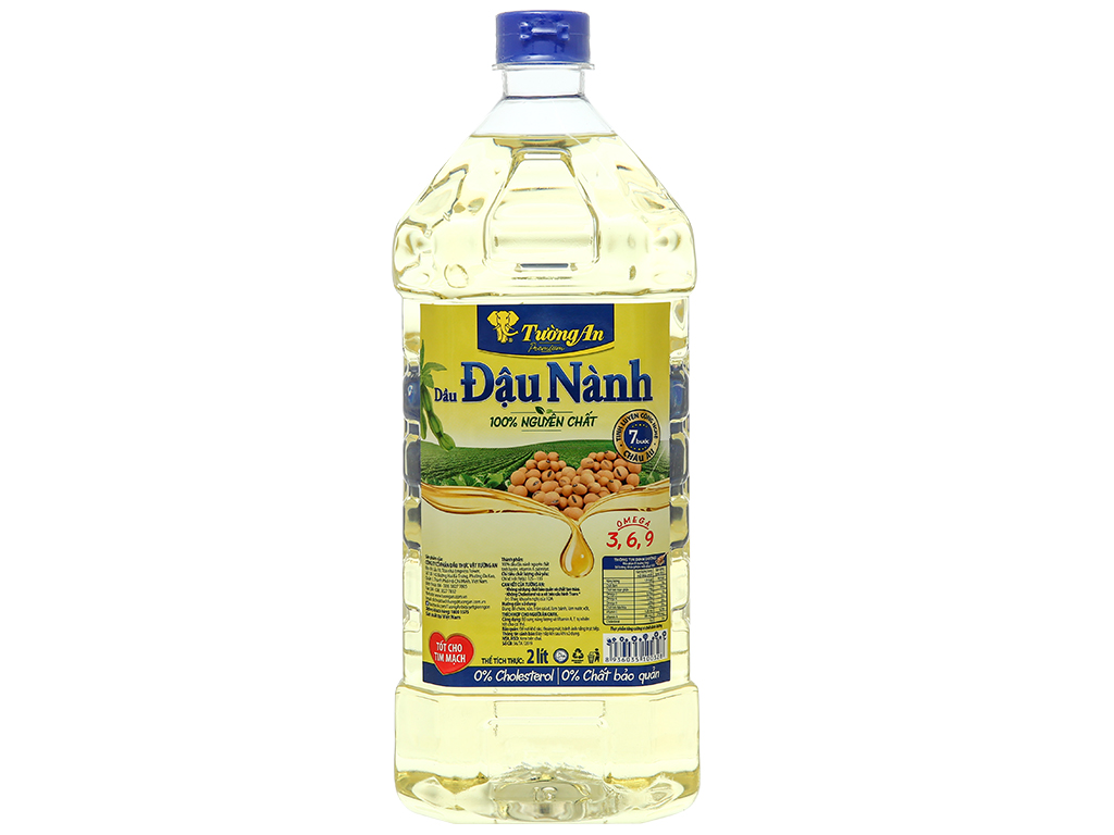 Dầu ăn đậu nành Tường An 2L