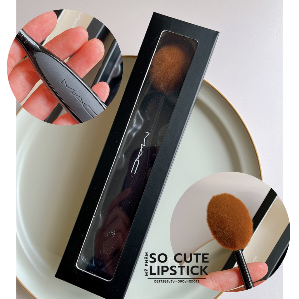 Cọ tán kem nền maac super soft face brush - gift hãng