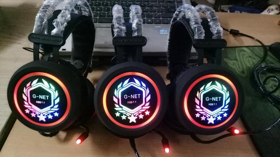 Tai Nghe Chuyên Game Gnet H99 7.1 Có Mic  (đen)