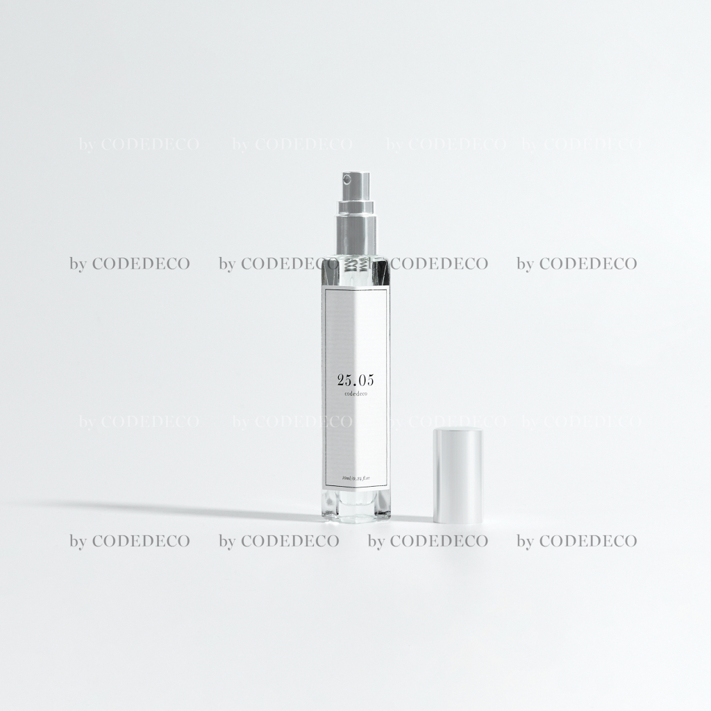 Tinh dầu nước hoa CODEDECO 25.05 nữ tính, trẻ trung, tươi mới 10ml - Dạng xịt