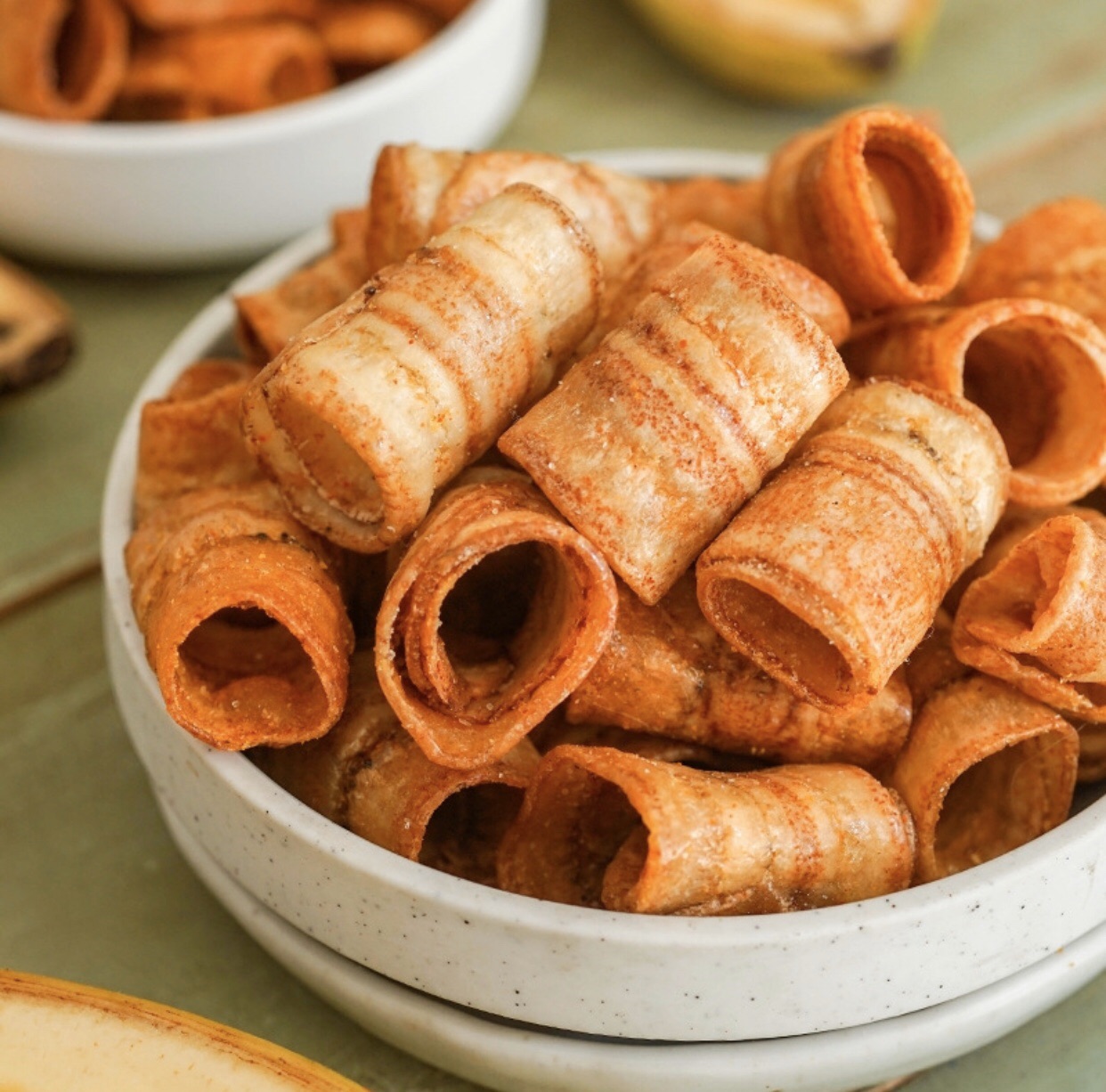 500g Chuối Cuộn Sấy Giòn Đặc Biệt