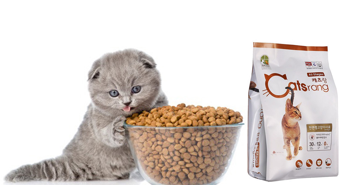 HN- Thức ăn hạt CATSRANG 5kg cho mèo( mọi lứa tuổi) - Hàn Quốc - [ Thú Cưng]