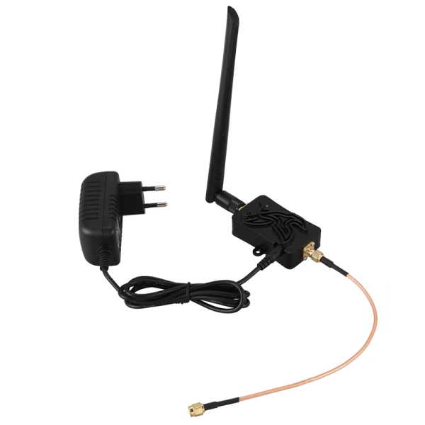 4W 802.11B/G/N Bluetooth Wifi Wireless Amplifier Router 2.4Ghz WLAN ZigBee BT Signal Booster Antenna EU Plug