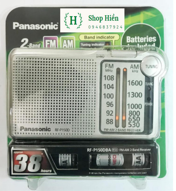 Đài Radio Panasonic RF-P150 DPA (Hàng Chính Hãng)