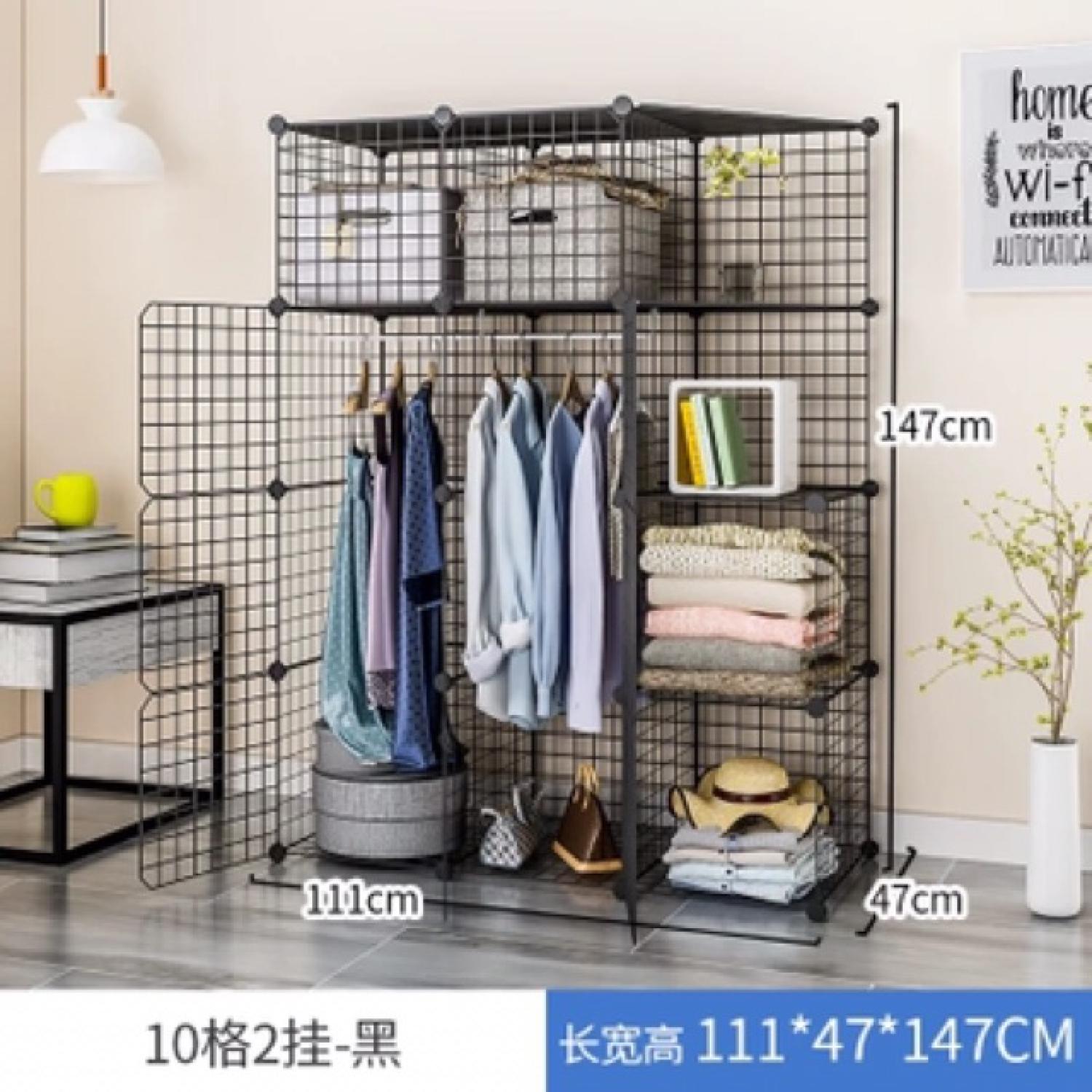 TỦ LƯỚI SẮT / THÉP LẮP ɡhéP ĐA NĂNG (Bán theo tấm, tặng chốt)