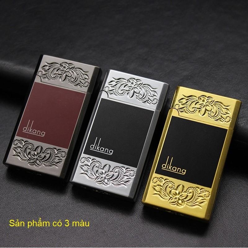 Bật Lửa Gas Khò Dikang Hoa Văn Sang Trọng