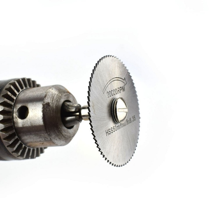 [HCM]Đĩa cắt răng - Lưỡi cưa gỗ (Bộ 6 lưỡi cưa + 1 trục)