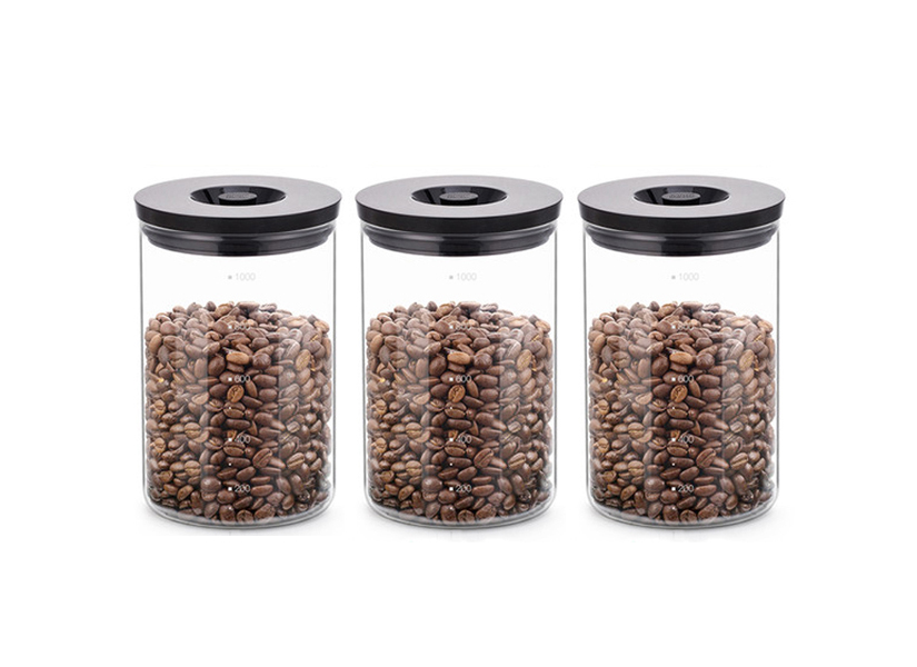 Combo 3 lọ thủy tinh nắp PC S116/3 1000mL