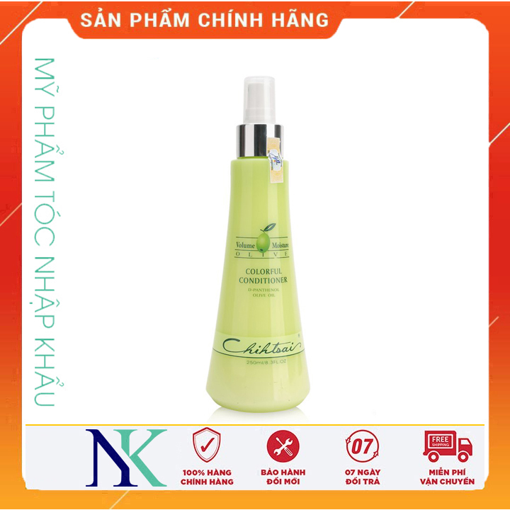 Xịt Dưỡng Tóc Chihtsai Olive Colorful 250Ml