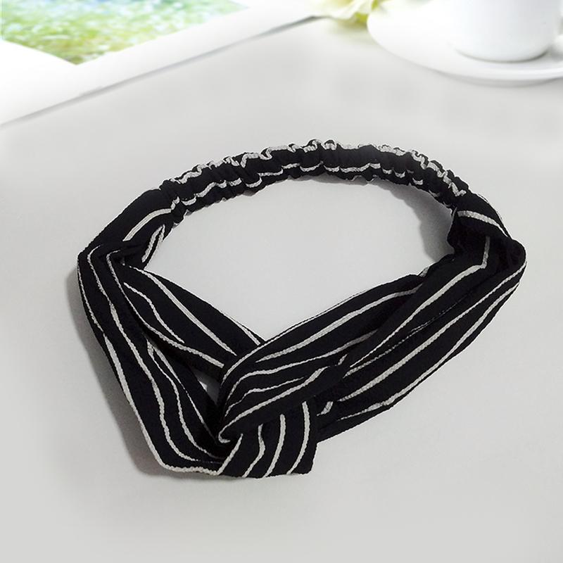 Băng đô turban chéo thời trang cao cấp
