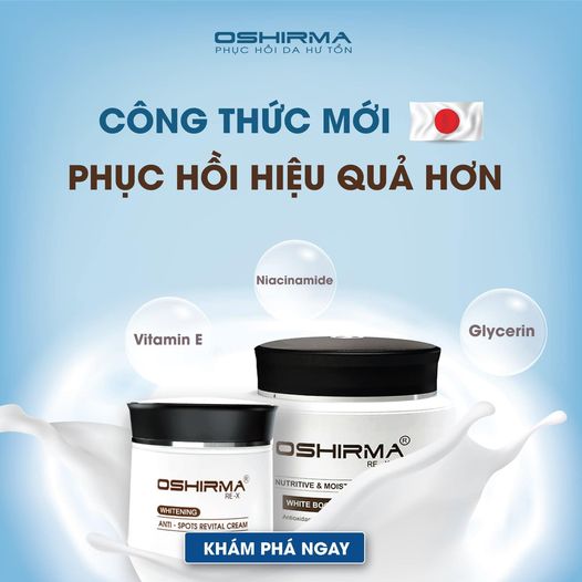 Bộ Phục Hồi Da Yếu Nhạy Cảm Oshirma