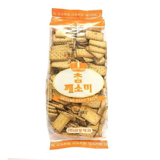 [250Gr] Bánh Quy Vừng Và Lúa Mạch New Cracker Gum Pung Hàn Quốc