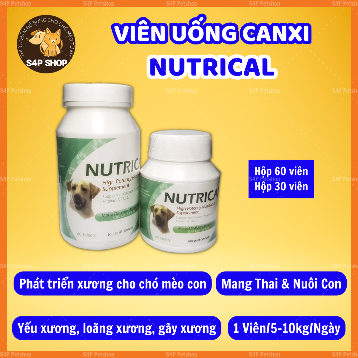 Viên uống bổ sung Canxi Cho - Nutrical