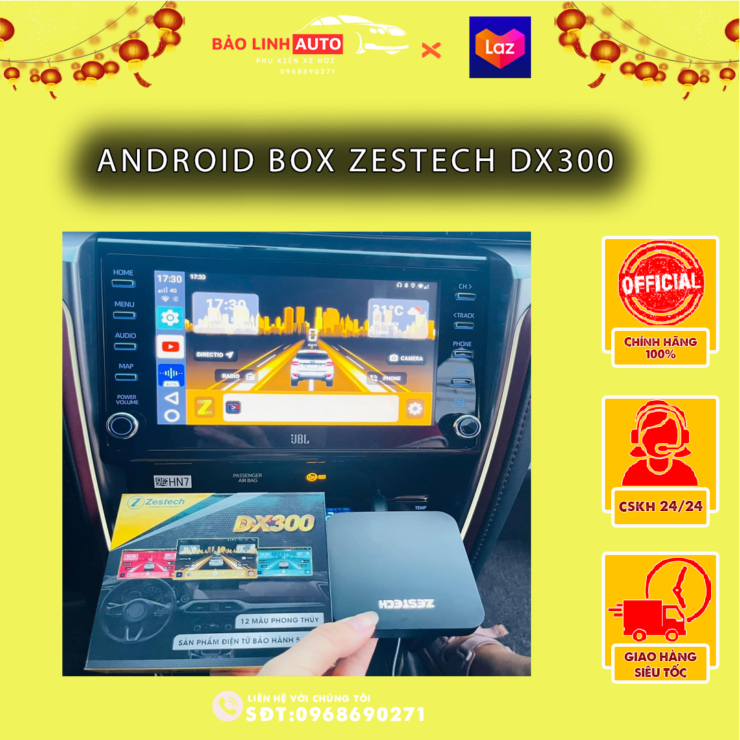 Android box Zestech DX300 [ Tặng Camera Hành Trình ] Chính Hãng Dành Cho Ô Tô