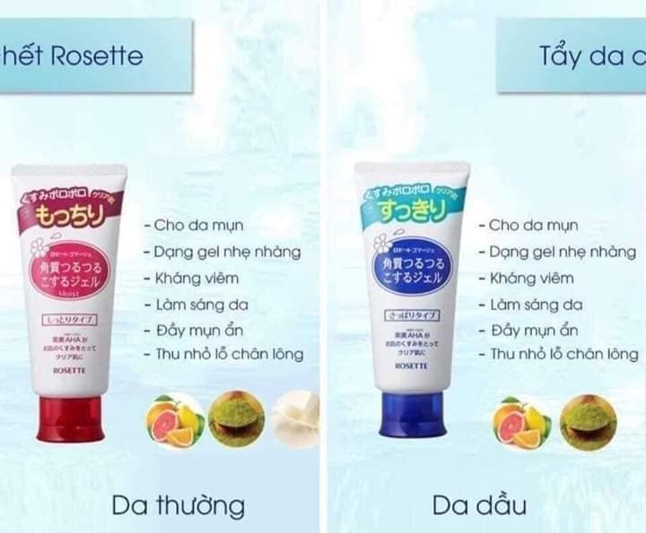Tẩy da chết Rosette Gommage Gentle Cleansing Gel cho da dầu mụn nhạy cảm  120g | Lazada.vn