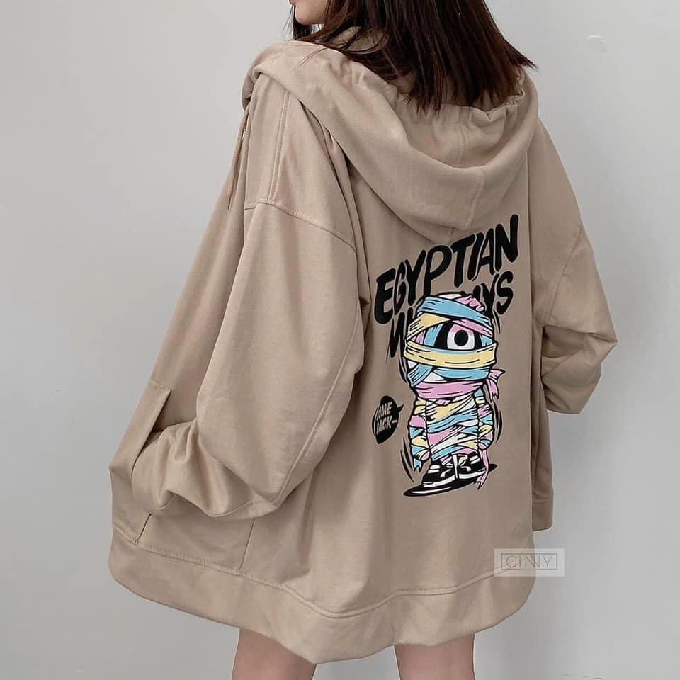[HCM][ VIDEO HÌNH THẬT!! ] ÁO KHOÁC Nỉ  ÁO KHOÁC HOODIE ÁO KHOÁC HOODIE NỮ  ÁO HOODIE ÁO CADIGAN MIX IN EGYPTIAN CUTE  SIÊU XINH BL