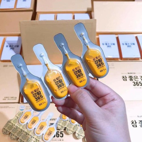 Tinh chất nghệ Nano Curcumin 365 Hàn Quốc - 96 ống