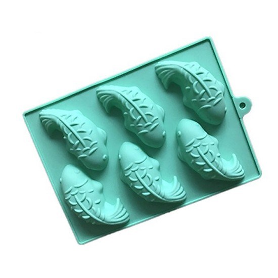 Khuôn silicon cá Koi