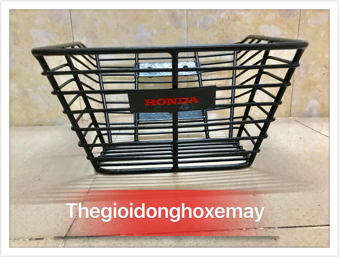 Rổ đen xe Honda Wave RS, Wave Alpha mới, Wave lớn sọc ngang