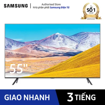 [Trả góp 0%]55TU8100 - Smart Tivi Samsung 4K 55 inch UA55TU8100 Mới 2020