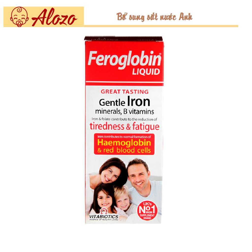 Siro Bổ Sung Sắt Feroglobin B12 Từ Anh