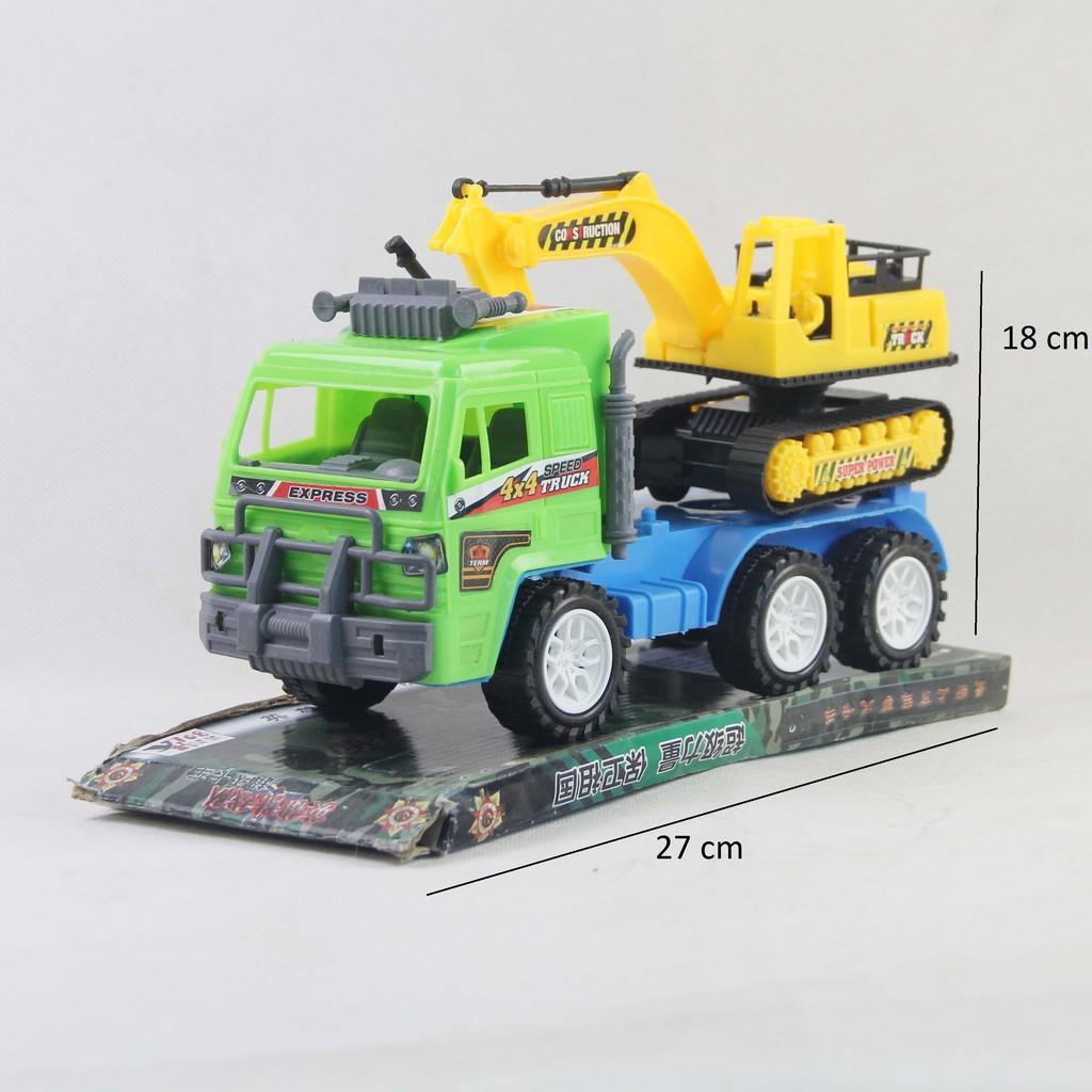 Ô Tô Chở Máy Xúc Cho Bé PCC- 15